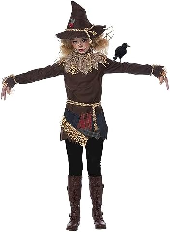 Creepy Cuddly Scarecrow Dress for Girls