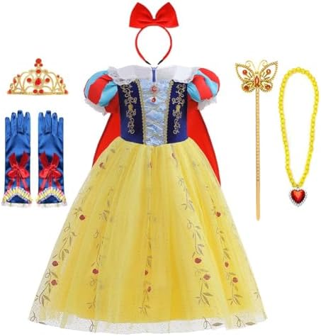Snow White Princess Costume w Accessories