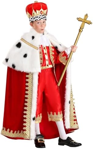 Child Deluxe Broadway King Costume Cape