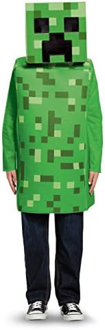 Creeper Classic Minecraft Costume Green Small 4-6 Disguise