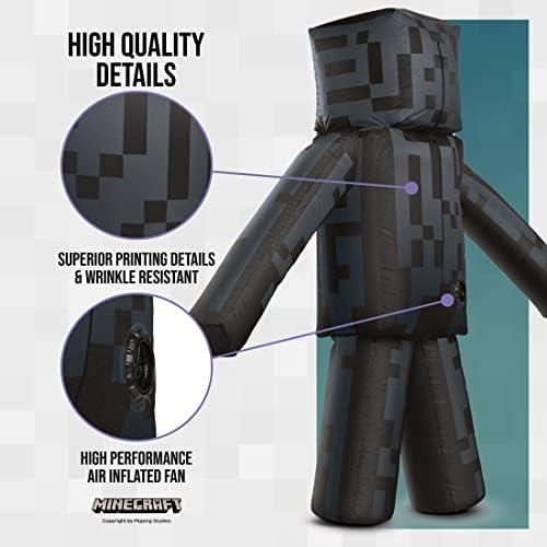 Young Kid Enderman Inflatable Minecraft Costume for Kids