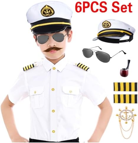 Captain Yacht Sailor - Kids Party Costume
