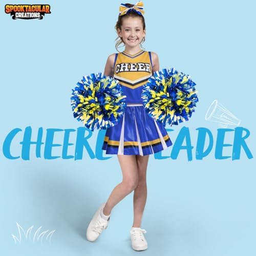 Girls Halloween Cheerleader Costume
