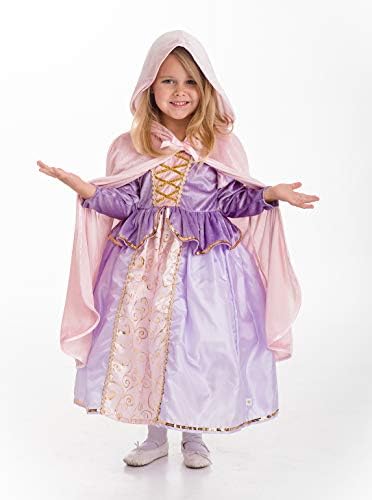 Little Adventures Traditional Pink Cloak for Girls - SM 1-5 Yrs