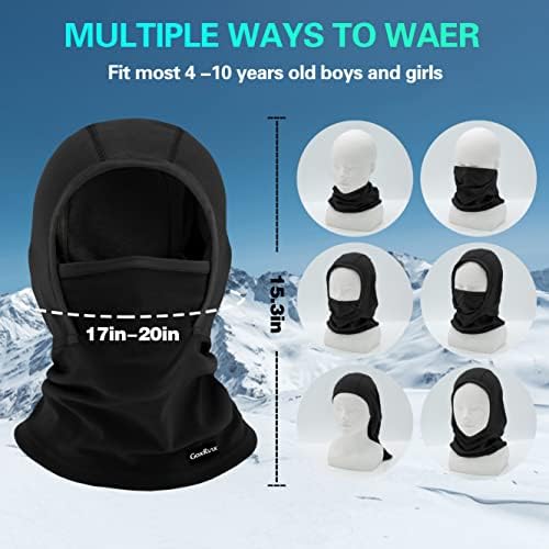 Warm Windproof Balaclava for Kids