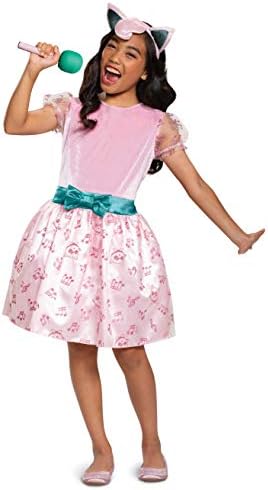 Pokemon Jigglypuff Costume Dress for Girls by Disguise