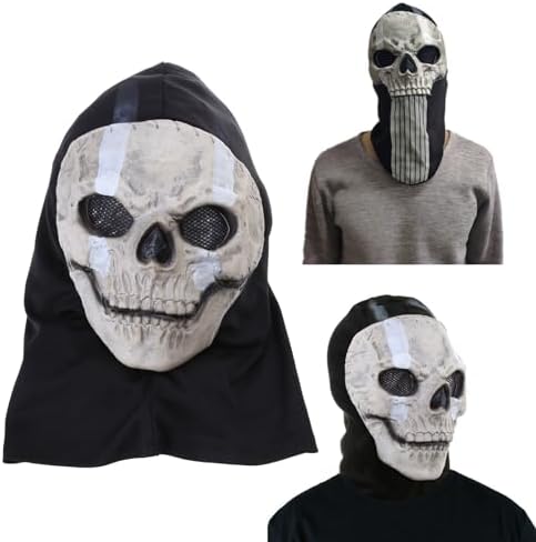 Halloween Skull Costume Prop for Kids and Adults