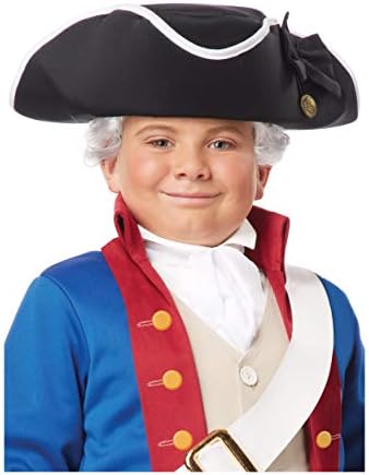 Tricorn Boys Hat - Classic Black for Kids Investors