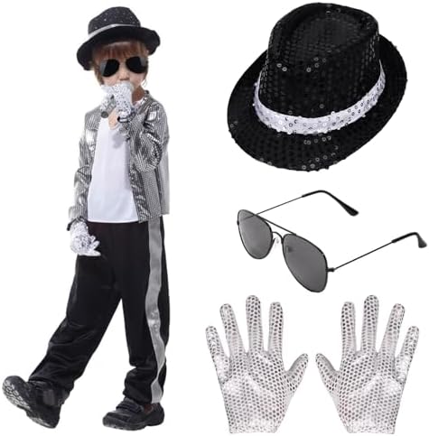 Dance Star 80s90s Costume for Boys