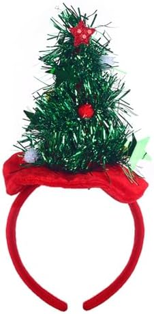 Toddler Girls Christmas Costume Mesh Tulle Dress with LED Headband Set 1
