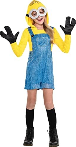 Party City Halloween Minion Costume for Girls