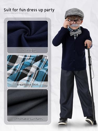 Unforgettable 100 Days of School Grandpa Costume