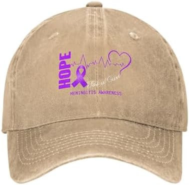 Hope for A Cure Meningitis Awareness Baseball Cap