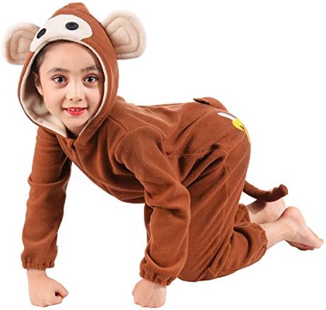 Tao-Ge Kids Monkey Onesie with Banana Accessories