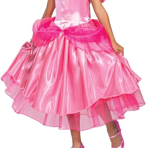 Charming Princess Peach Dress Up Full Set for Girls