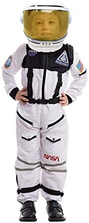 Stellar Spaceship Costume for Kids Astronaut Helmet Space Suit