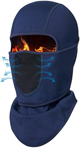 Venswell Breathable Kids Ski Mask Movable Face Part for Boys Girls