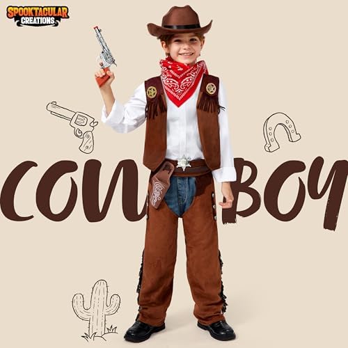 Spooktacular Halloween Cowboy Costume for Boys
