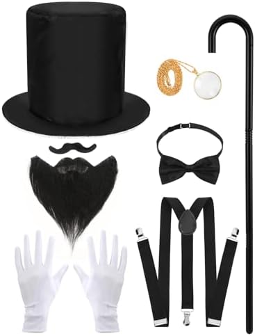 Magnificent 1920s Gatsby cosplay accessories for gentlemen
