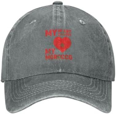 My Heart My Country My Morocco Baseball Hat