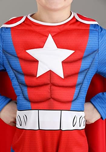 Transform into the Captain USA Muscle Hero Halloween Party or Anytime