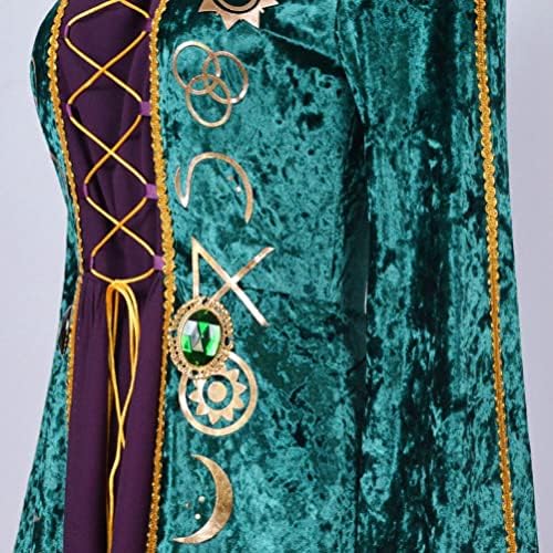 Glowing Halloween Sparkles Winifred Sanderson Witch Costume for Girls Kids