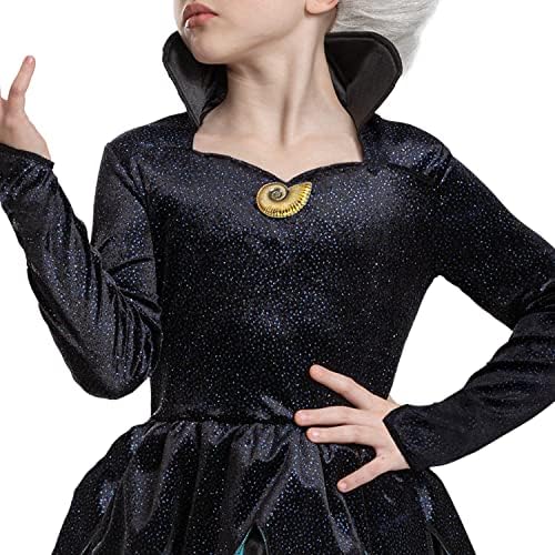 Official Disney The Little Mermaid_live Action Ursula Costume for Girls