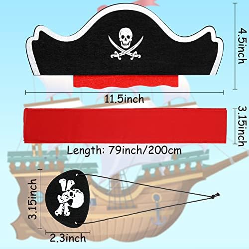 Vicenpal Pirate Costume Set for Kids 1
