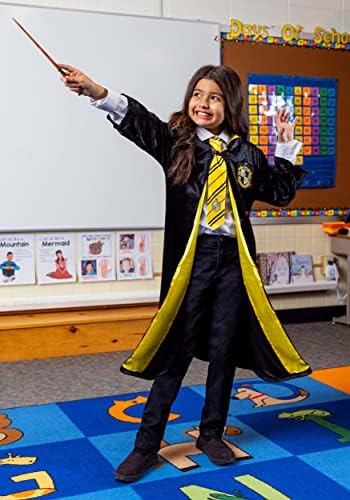 Deluxe Hufflepuff Robe for Kids Halloween costume XL
