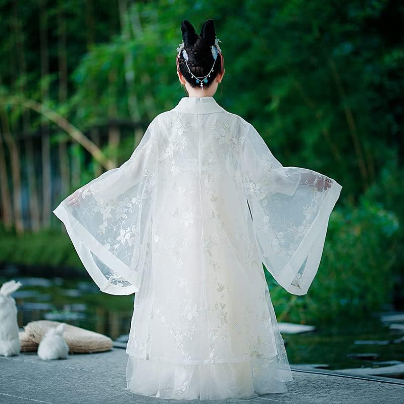AINIFUGirls Fairy Hanfu Dresses Traditional Tang Suits Guzheng Dresses Ancient Performance Costume