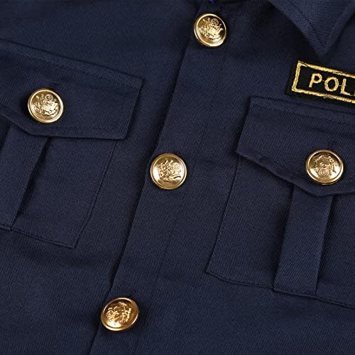Kids Police Officer Costume Set for Halloween