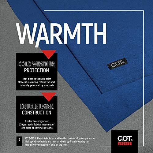 GOT Sports Thermal Neck Gaiter for Kids - Ages 7-12