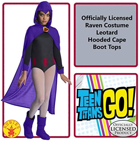 Teen Titans Go Movie Deluxe Raven Costume for Girls