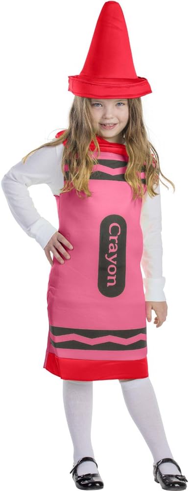 Dress Up America Crayon Tunic Costume Red