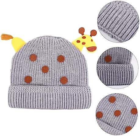 Cection Wool Beanie for Toddler Girls