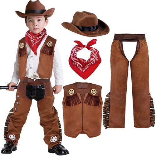 Spooktacular Halloween Cowboy Costume for Boys