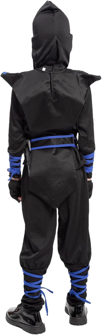 Jazgrom Kids Ninja Costume for Boys Halloween