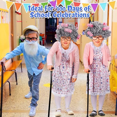 Cosweet Old Lady Costume for Girls