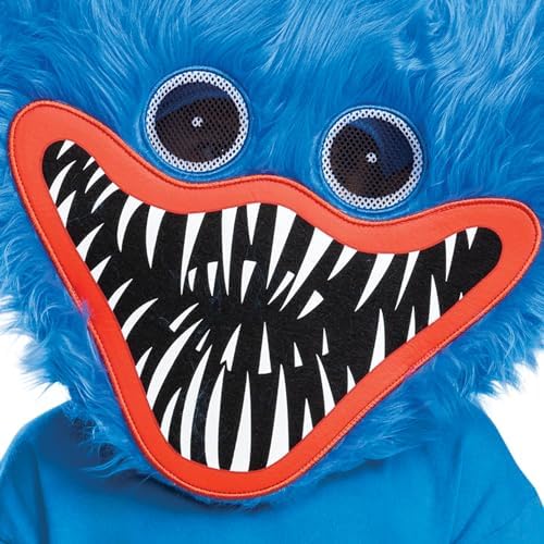 Huggy Wuggy Plush Mask Costume for Boys 8