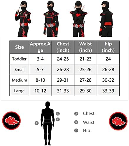 Action-Packed Ninja Costume for Boys