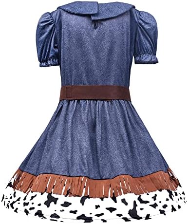 Kids Cowboy Cowgirl Costume 4PCS Set for Boys Girls Role Play