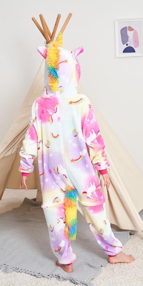 Kids Unicorn Onesie Pajama Costume