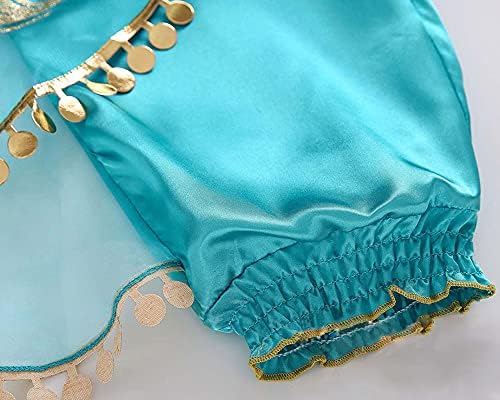 Girls Arabian Princess Costume Perfect for Halloween Cosplay and Special Events