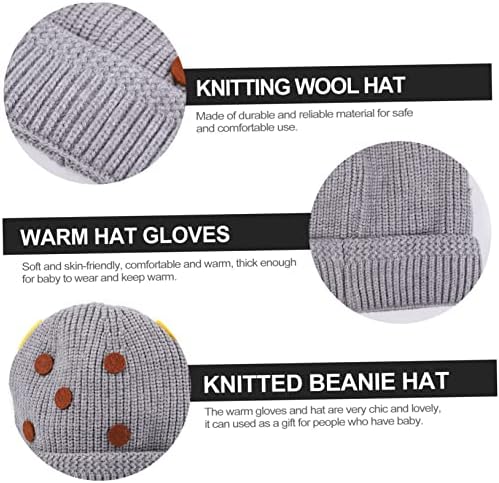 Cection Wool Beanie for Toddler Girls