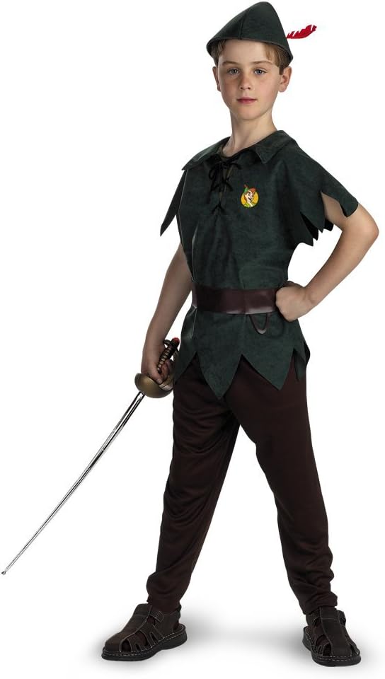 Disney Peter Pan Boys Costume 4-6 1