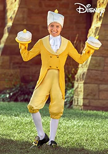Fun Costumes Kids Beauty and the Beast Lumiere Costume Medium