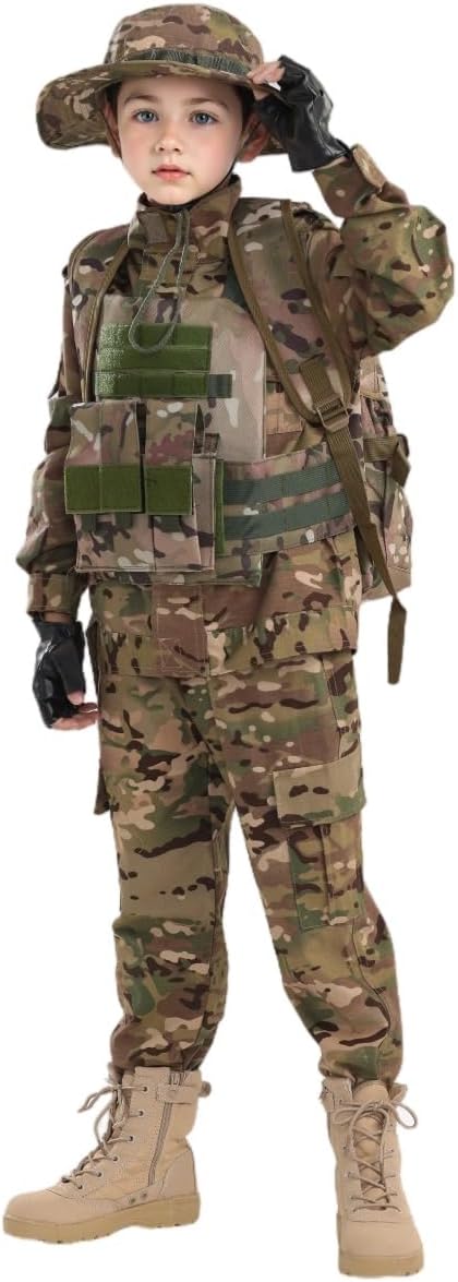 Klocerg Camouflage Soldier Costume