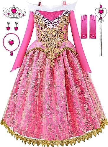 Girls Princess Costume Dress Dress Up - Halloween Party Cosplay Selection