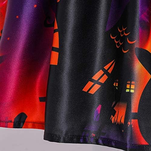 MYRISAM Kids Halloween Costume Dress with Witch Hat