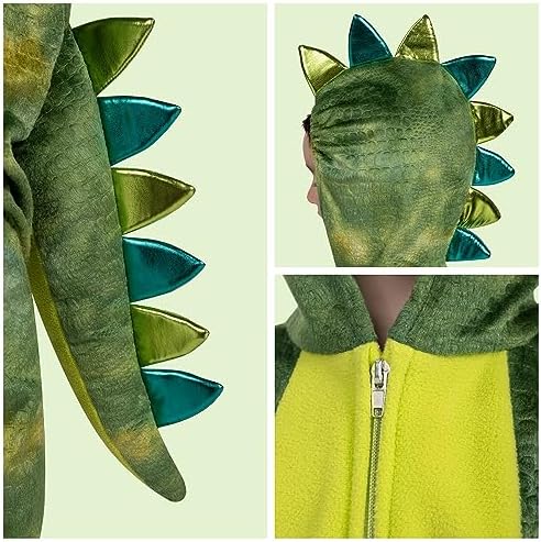 Glow-in-the-Dark Dinosaur Costume for Halloween